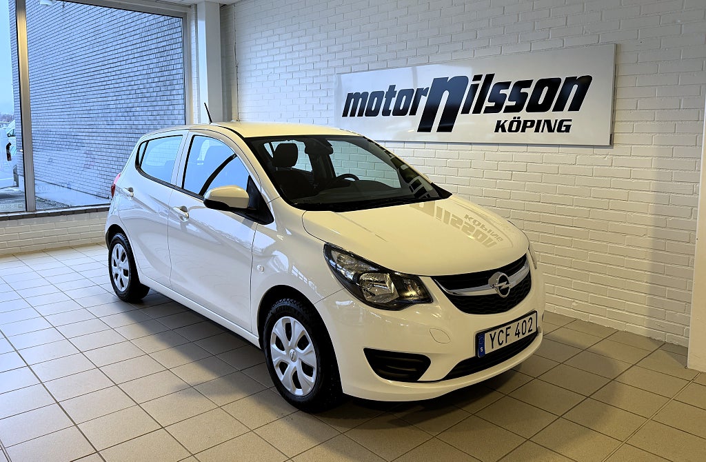 Opel Karl 75hk Rattvärme V-hjul 360:- Årsskatt Fint skick! 