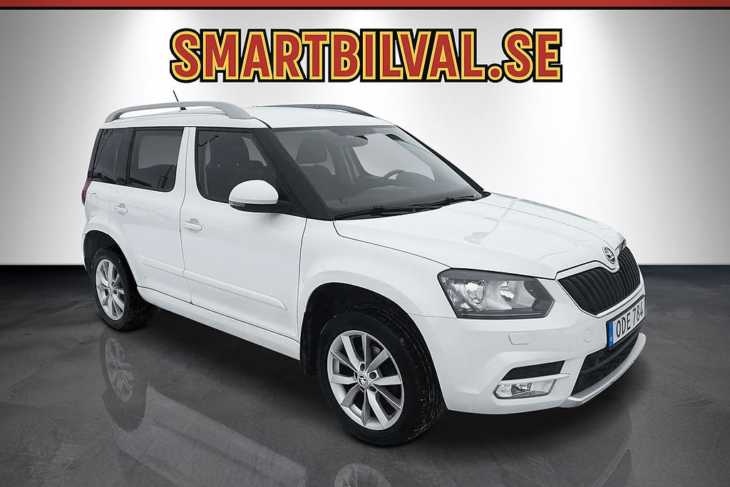 Skoda Yeti 1.4 TSI 4x4 Aut Komfortpaket Dragkrok