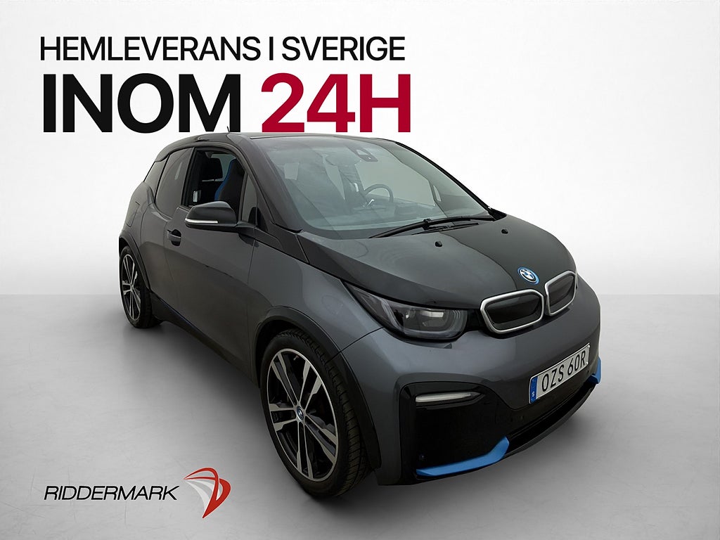 BMW i3s 120 Ah Comfort Advanced Värmare Kamera Navigation