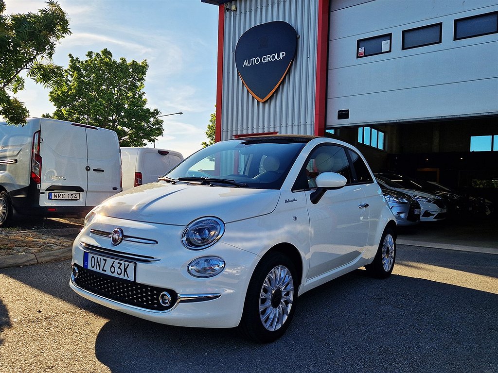 Fiat 500 C Hybrid Manuell, 70hk Cab Dolcevita