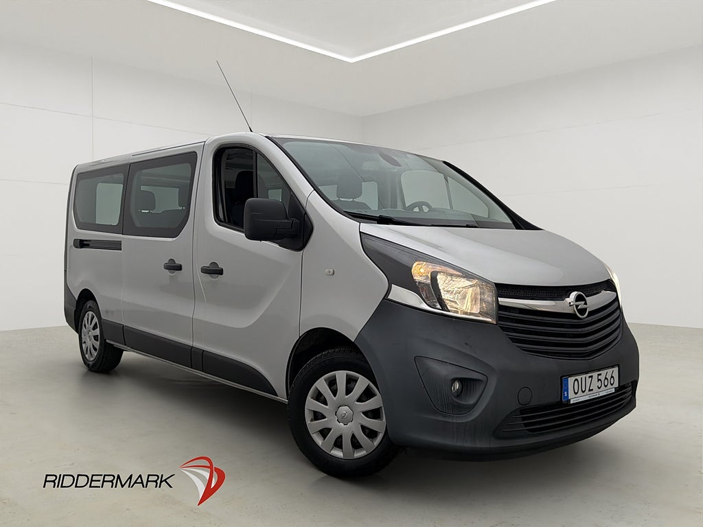 Opel Vivaro Kombi Lång 9-Sits B-Kamera Farthållare Bluetooth
