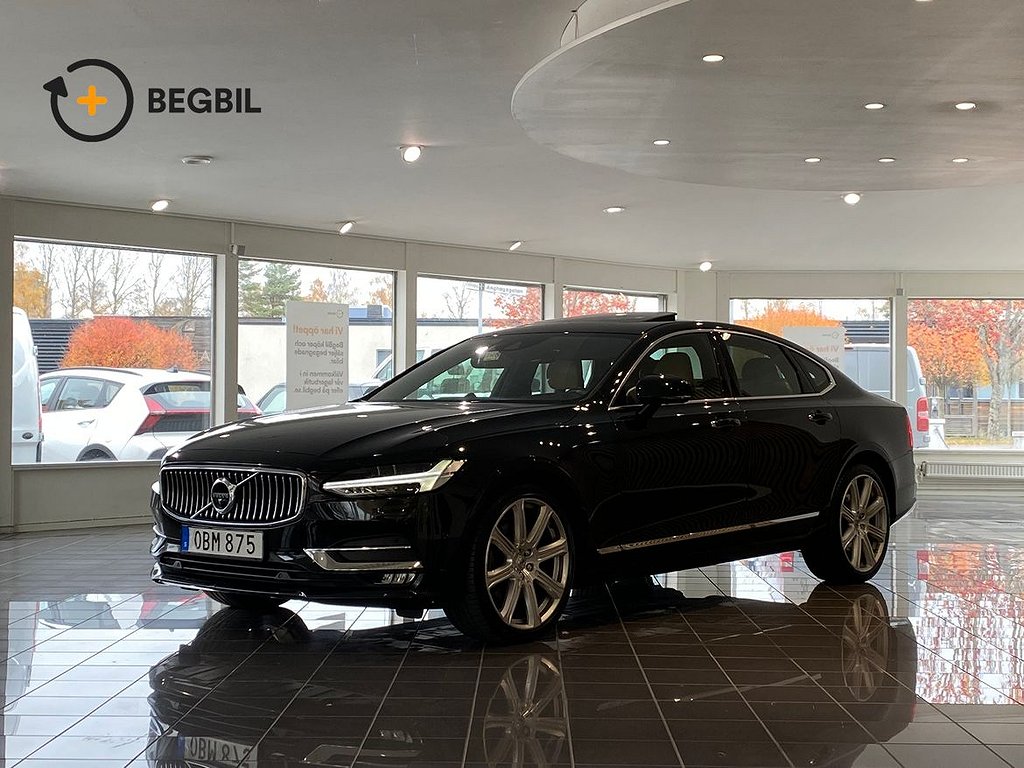 Volvo S90 T6 AWD 320 HK Inscription I 360 I B&W I Drag I Läder I GPS I