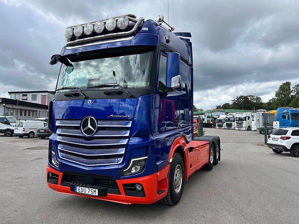 Mercedes-Benz Actros 3353 LS 6x4 Dragbil, Hydraulik, Euro 6