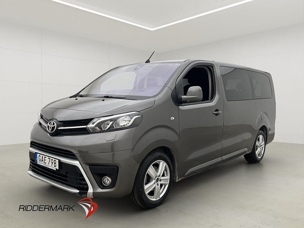 Toyota Proace Verso Extra Lång 2.0D Ny-Kamrem PDC 9-Sit Moms
