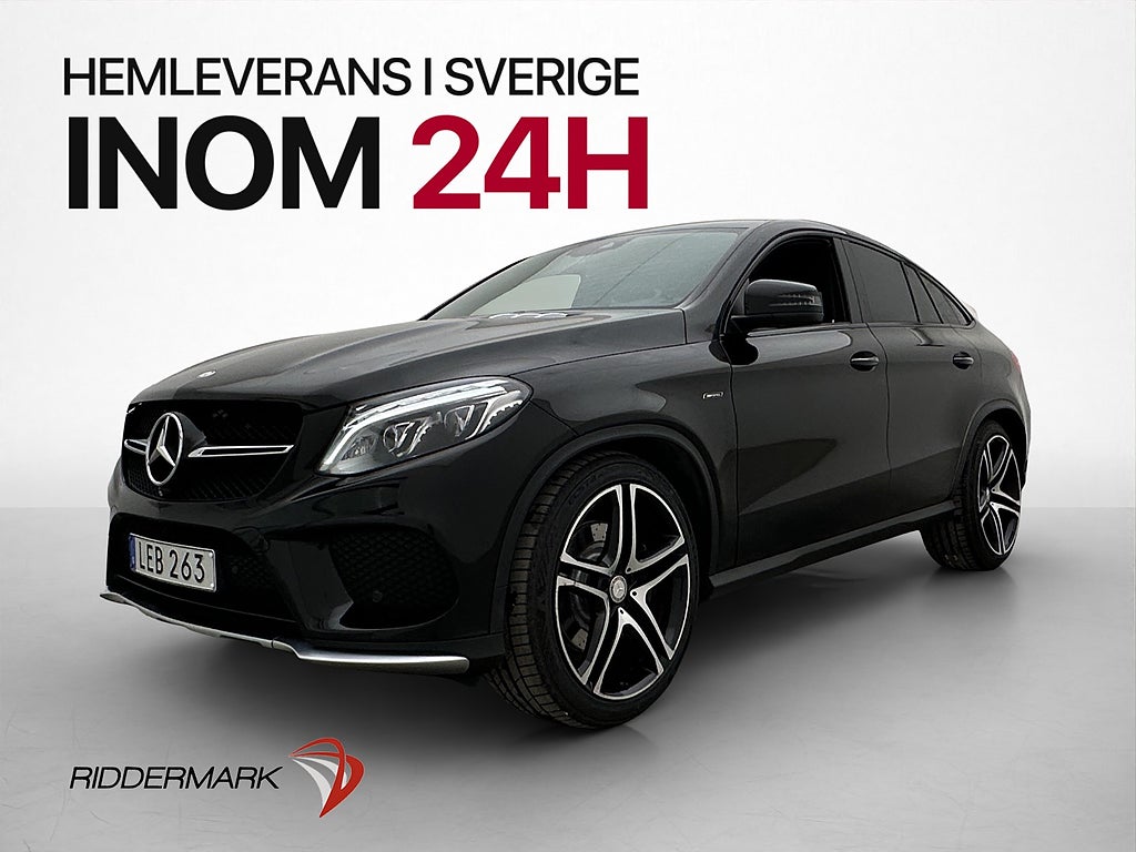 Mercedes-Benz GLE 450 AMG Coupé 367hk 4M H/K Värmare 360°