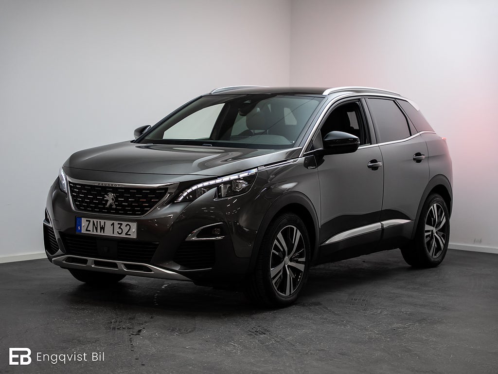 Peugeot 3008 1.5 BlueHDi 130 EAT GT-LINE / DRAGKROK / MOTORVÄRMARE