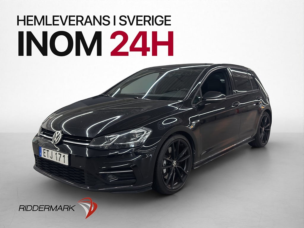 Volkswagen Golf R 310hk 4M T-Lucka Dynaudio Cockpit CarPlay