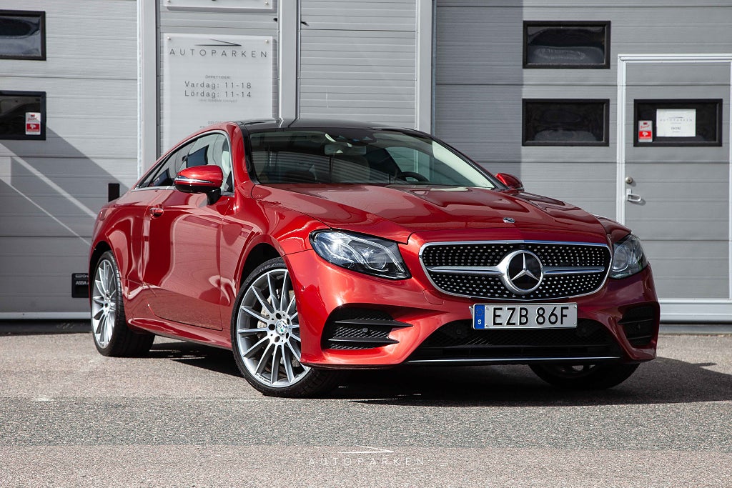 Mercedes-Benz E 400 d Coupé 4MATIC 9G-Tronic AMG Panorama 340hk Euro 6
