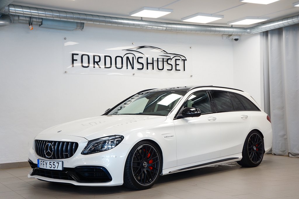 Mercedes-Benz AMG C 63 S 510HK | SVENSKSÅLD | OBS! SE SPEC.