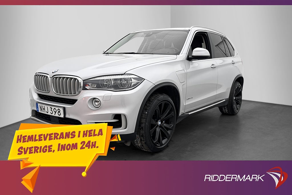 BMW X5 XDrive40e Ladd Hybrid 360:- skatt Adaptiv-f H/K Drag