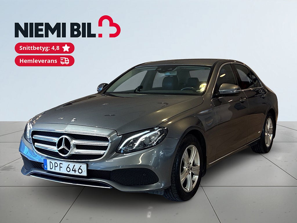 Mercedes-Benz E220 d 220 d 4M Avantgarde Dragkrok Mvärmare HuD Navi S&V-däck