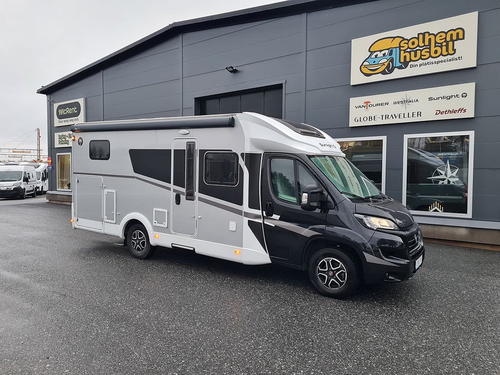 Sunlight T 67 Adventure långbäddar, automat, låg skatt