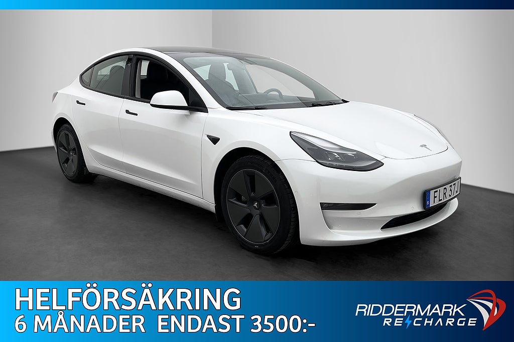 Tesla Model 3 Long Range 440hk AWD Svensksåld Autopilot