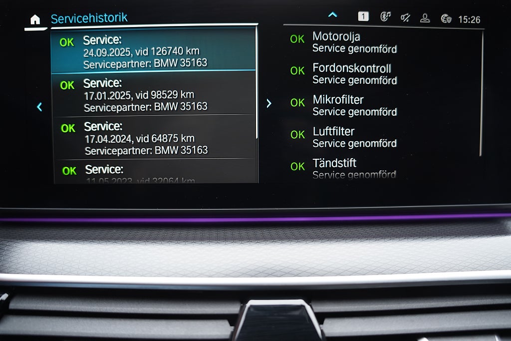 BMW 530e xDrive Touring 292hk M Sport Cockpit HiFi Drag B-kamera