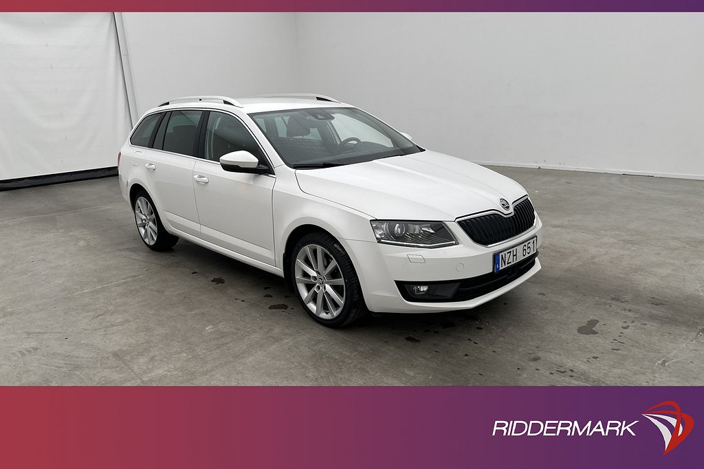 Skoda Octavia 1.4 TSI 140hk Ambition Navi Sensorer Dragkrok