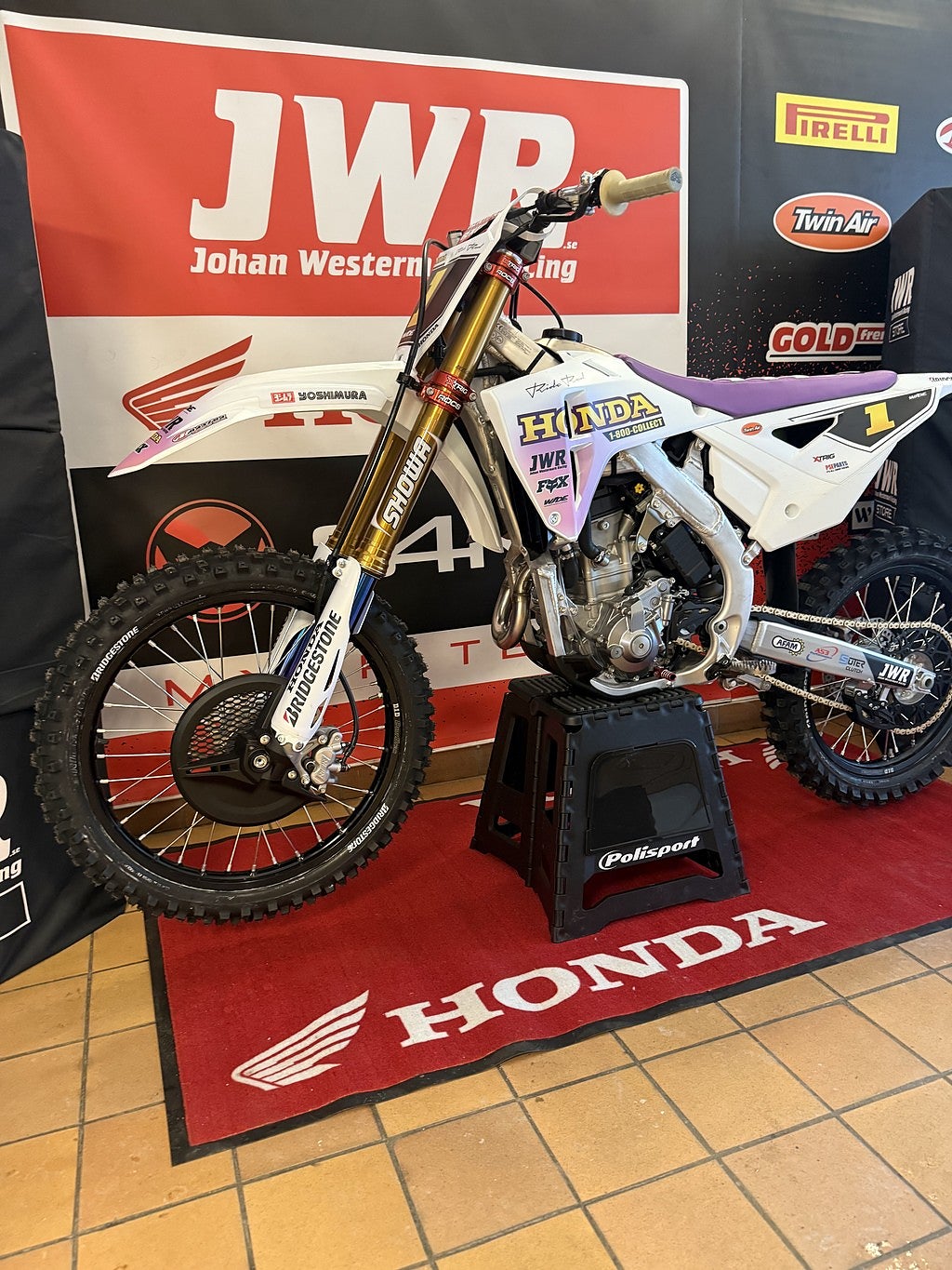 Honda CRF 250R JWR RETRO EDITON CRF250 R