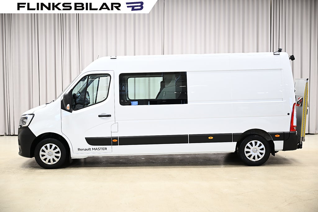 Renault master dCi 150HK Dubbelhytt|7-Sits|BG-Lyft|Backkamera|Leasebar