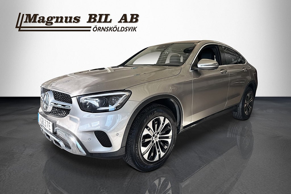 Mercedes-Benz GLC 300 de Coupé 4MATIC Aut P-värm Kamera Skinn Navi Moms 2023 till salu hos Magnus Bil