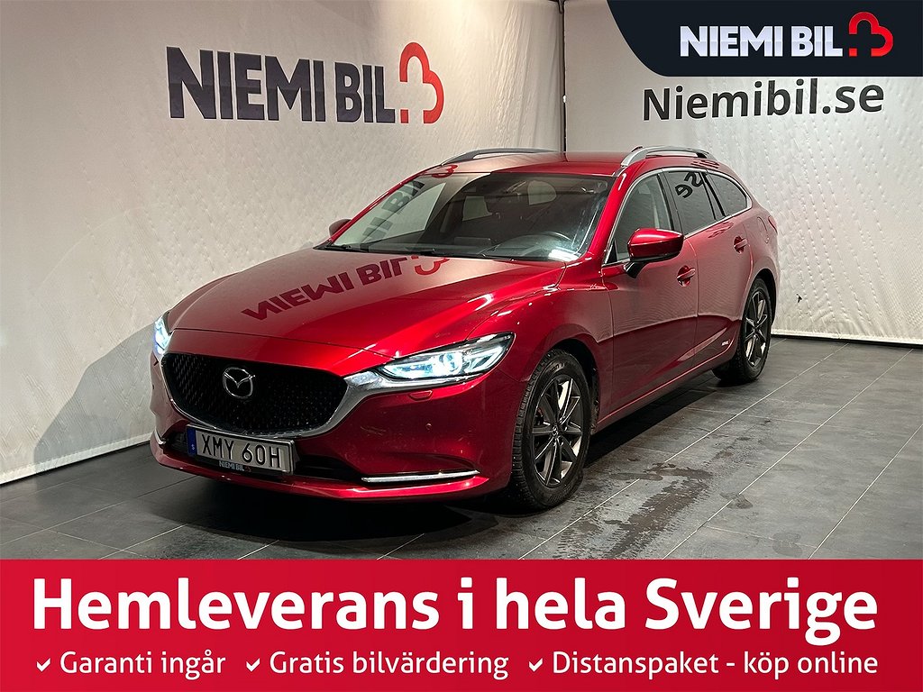 Mazda 6 Wagon 2.5 SKYACTIV-G Drag/MoK/BOSE/10-års garanti