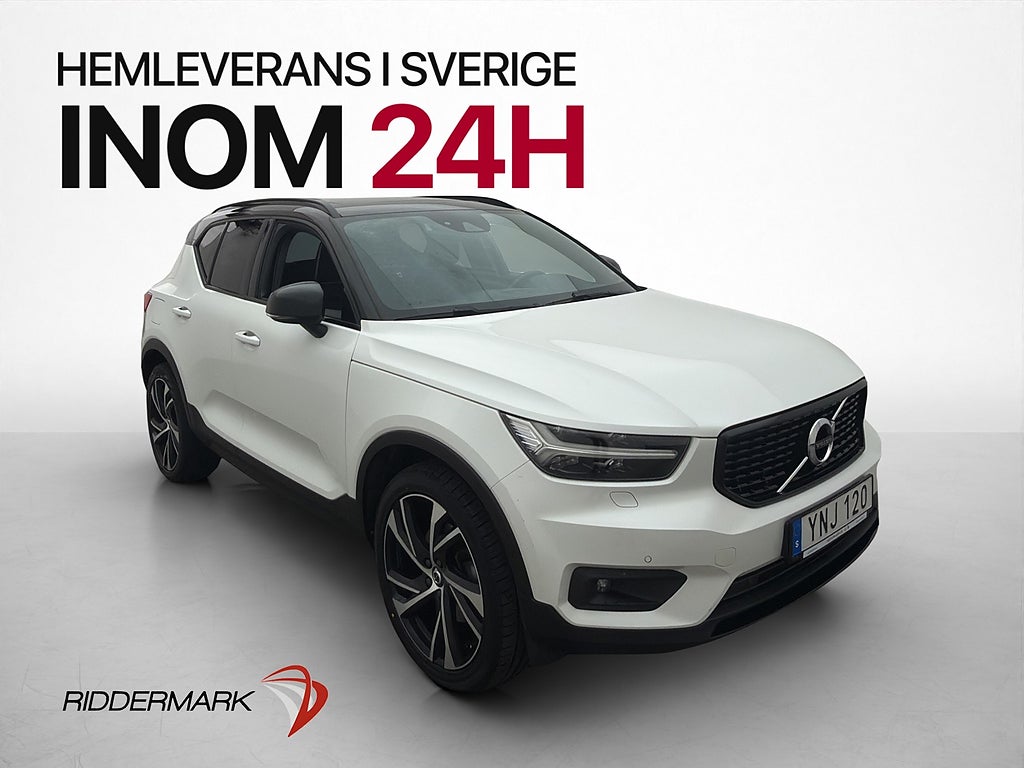 Volvo XC40 D4 AWD R-Design Pano *Unik Interiör* Kamera Drag