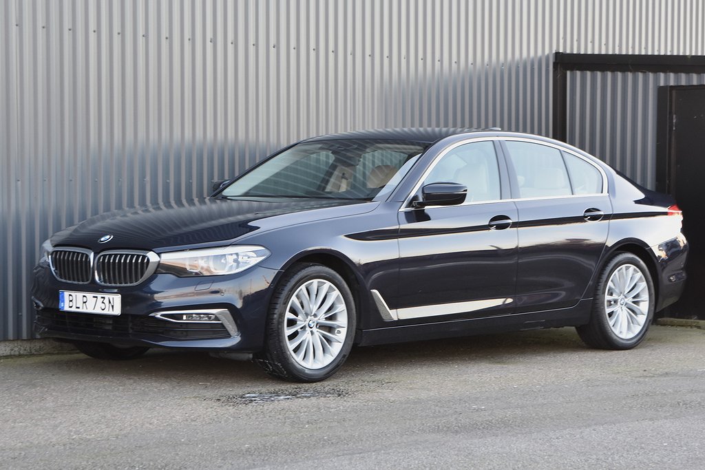 BMW 520 d xDrive Sedan Luxury Line Drag Navi Läder Kamera