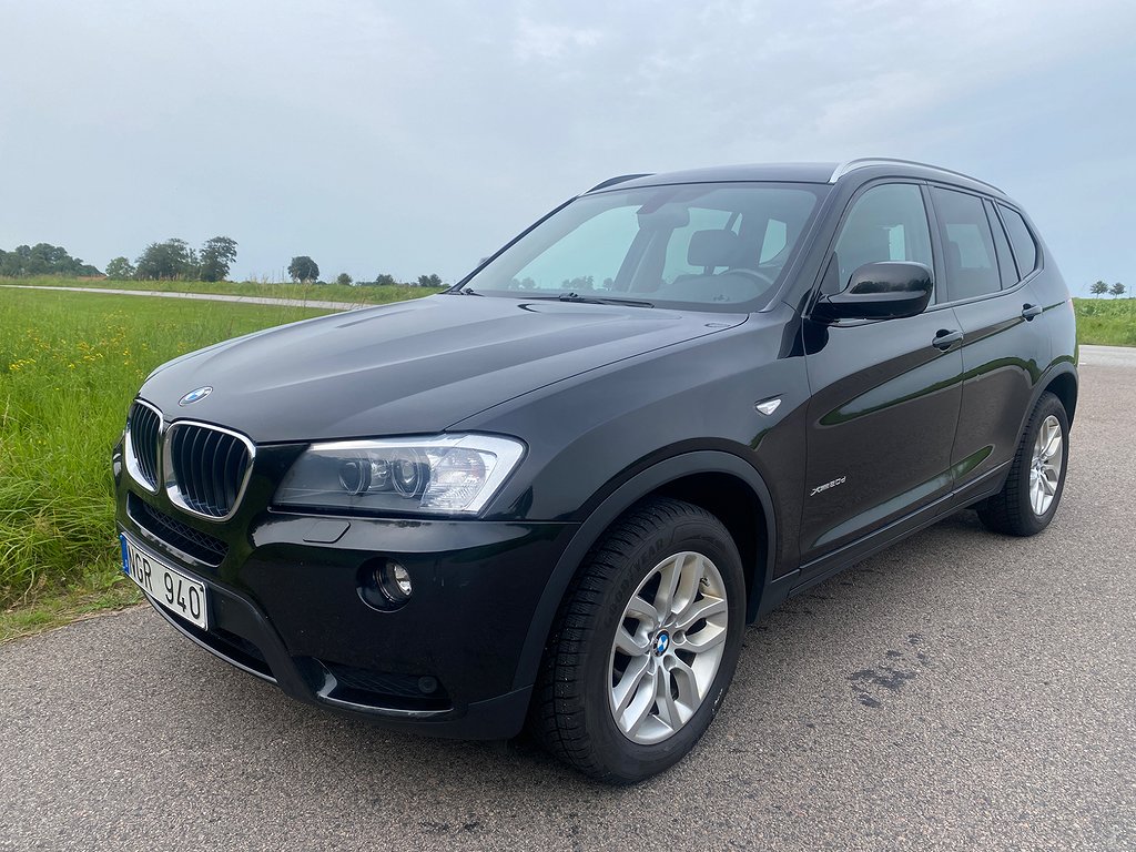 BMW X3 xDrive20d Drag Läder Svensksåld Byte