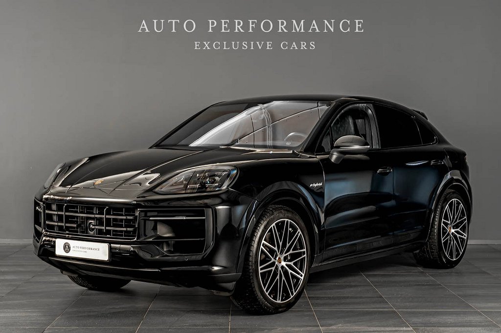 Porsche Cayenne Coupé E-Hybrid 470hk Drag / Hemleverans /