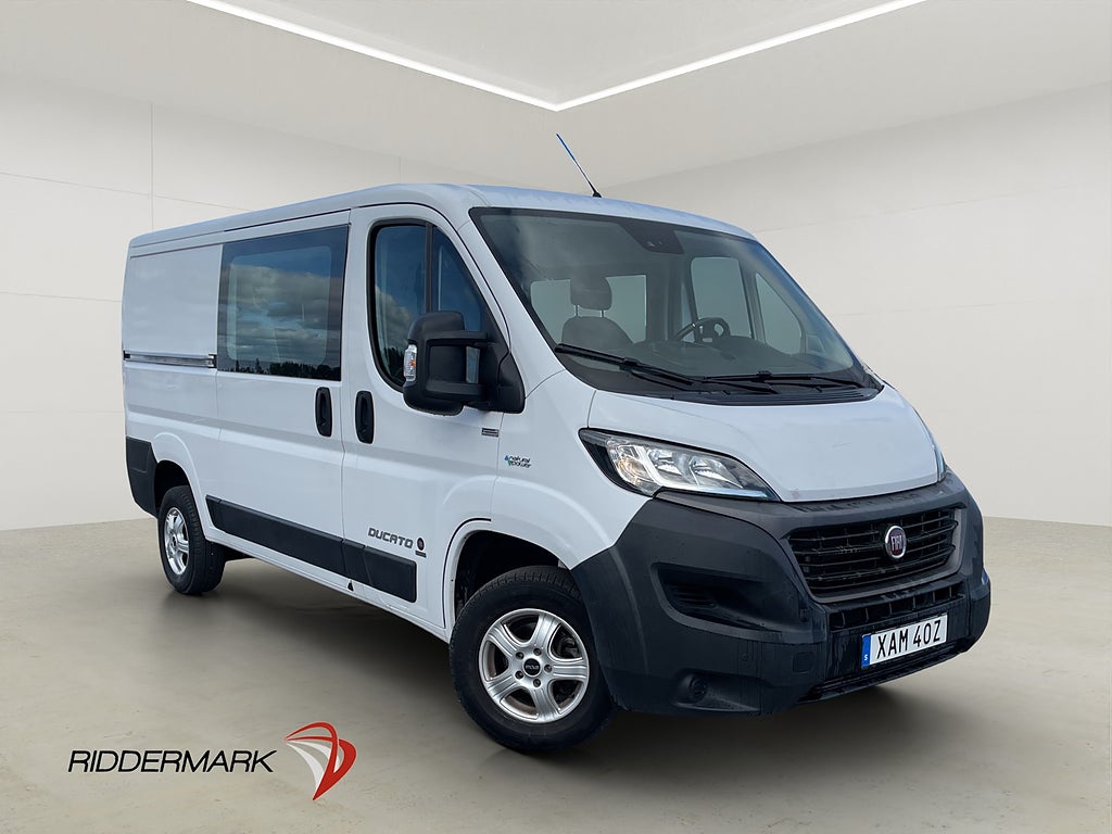 Fiat ducato Dubbelhytt L2 M/K- Värmare 7-Sits Drag B-Kamera