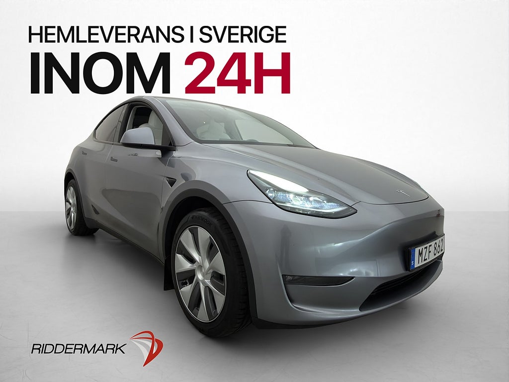 Tesla Model Y ong Range AWD 514hk Drag Pano Läder Kamera