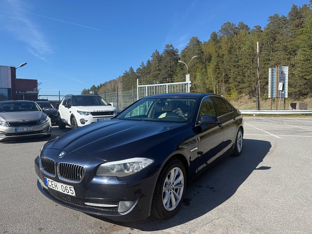 BMW 520d Sedan 184hk Automat Välvårdad Besiktigad t.o.m 2026-09