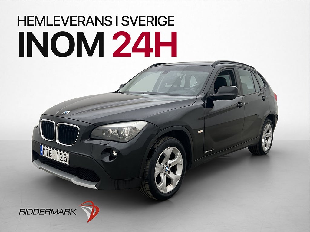 BMW X1 xDrive20d Steptronic 177hk P-Sensorer Farthållare
