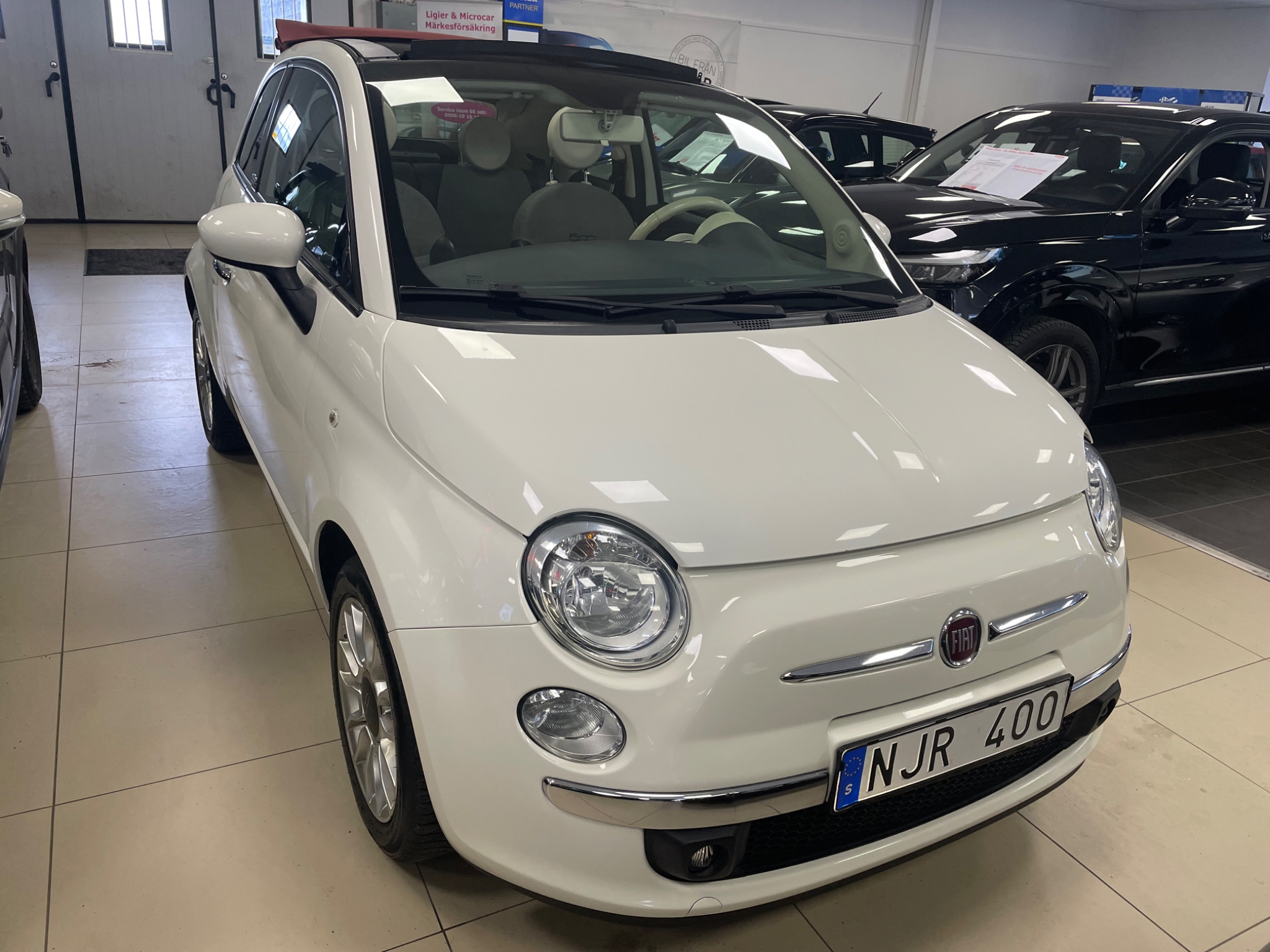 Fiat 500C 1.2 8V Lounge Euro 5 2014, bild 2/31