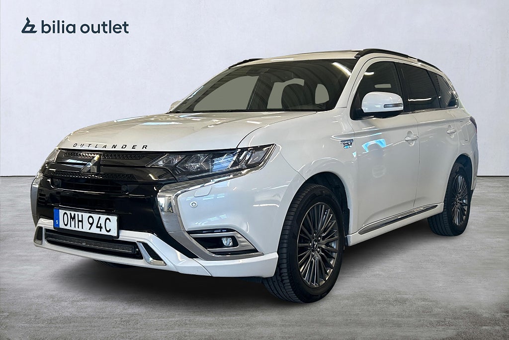Mitsubishi Outlander PHEV CVT S-Edition 224hk Drag Taklucka P-värm 360°