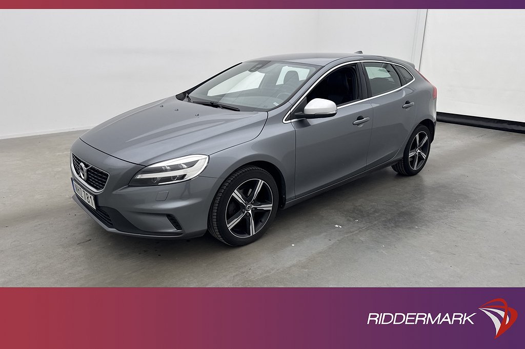 Volvo V40 D2 120hk R-Design P-Värm Sensorer Drag 0,34l/Mil