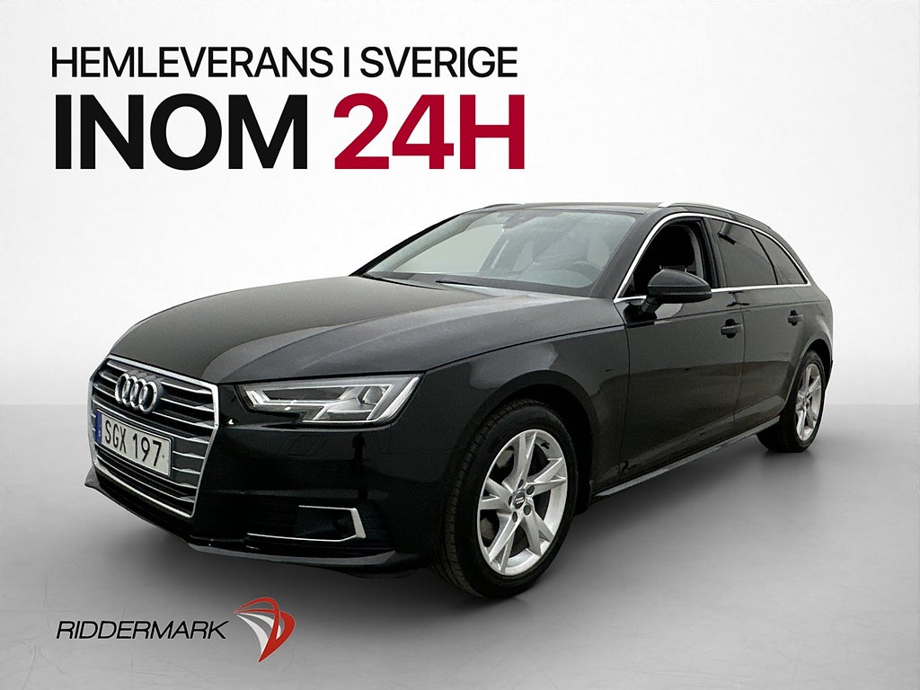 Audi A4 2.0 TFSI 190hk Värmare Drag 0,56l/mil ISOFIX