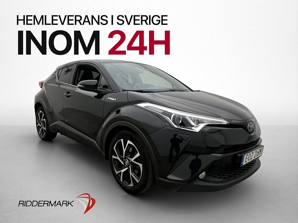 Toyota C-HR Hybrid 122hk X-Edition JBL Kamera Skinnklädsel