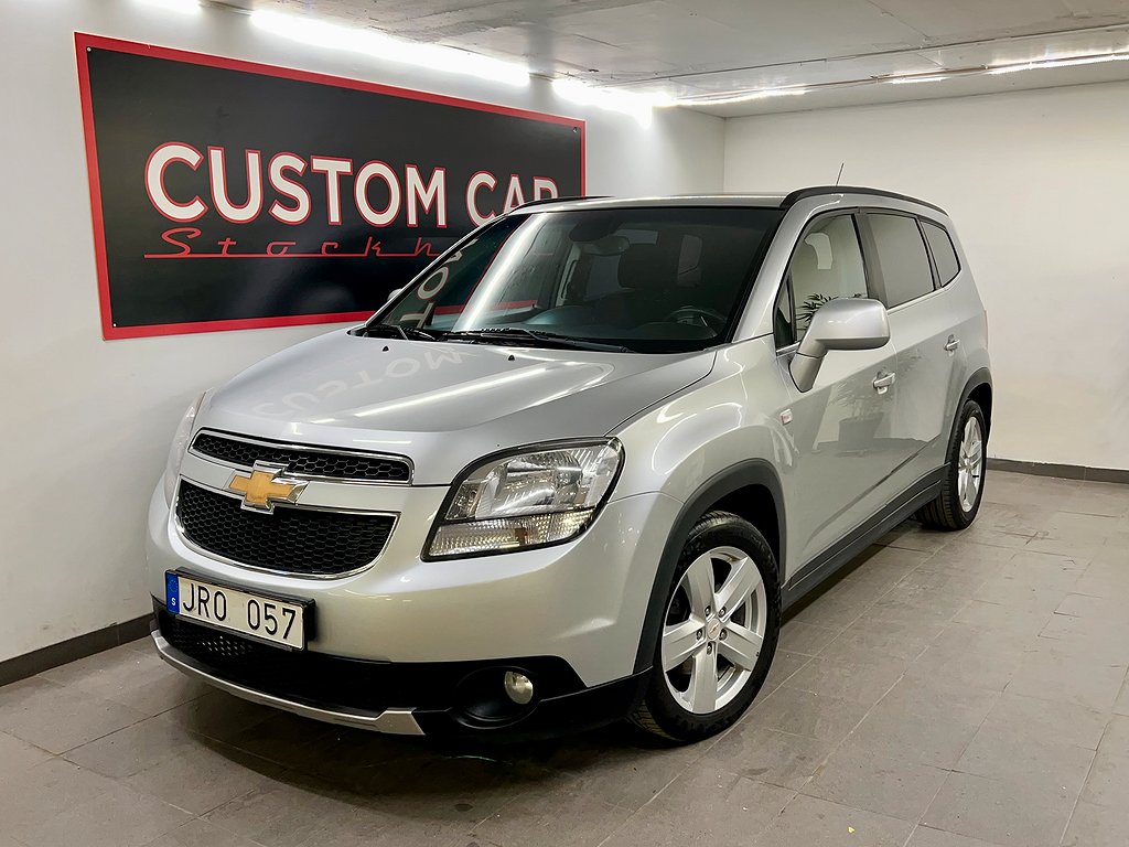 Chevrolet Orlando 1.8 7-sitsig / Automat / Navi / Euro 5