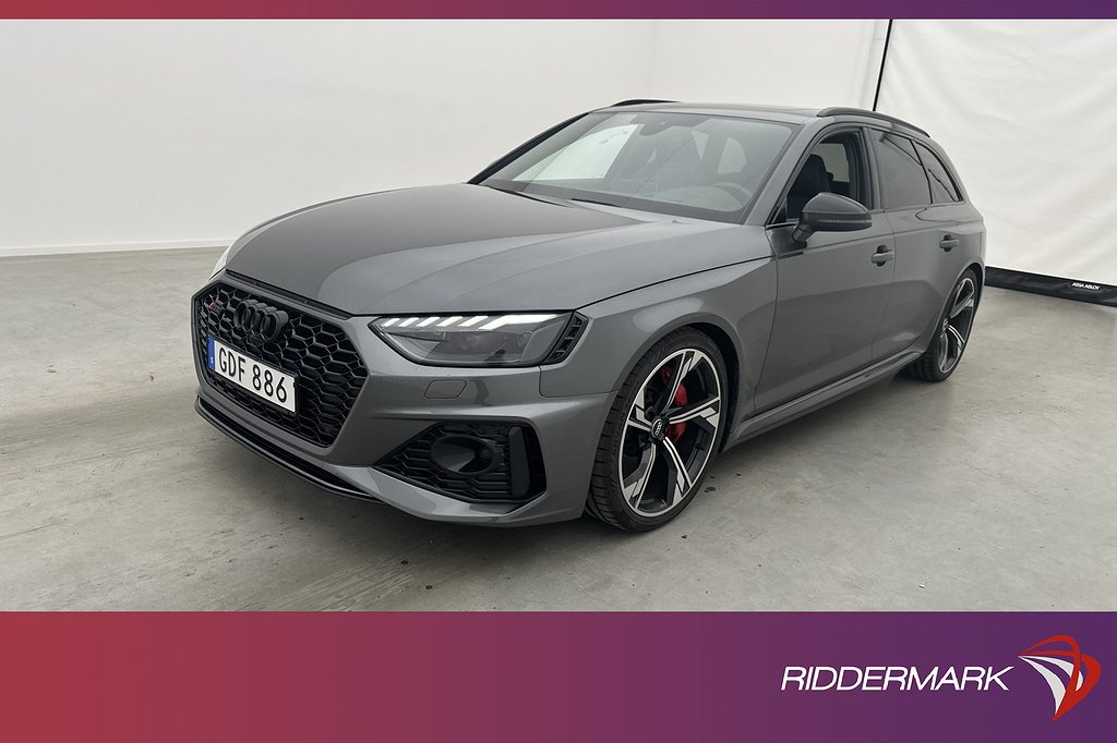 Audi RS4 Quattro 450hk RS-Design B&O Panorama Milltek Drag