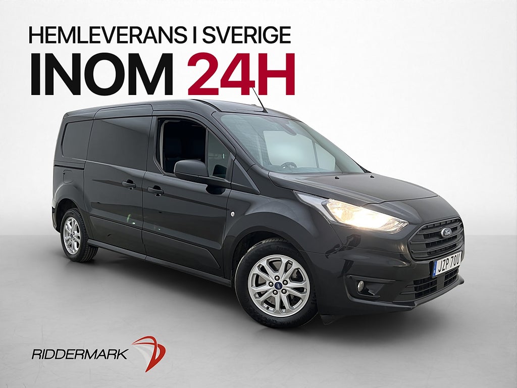 Ford Transit Connect LWB 1.5 Värm Drag B-Kamera CARPLAY Moms