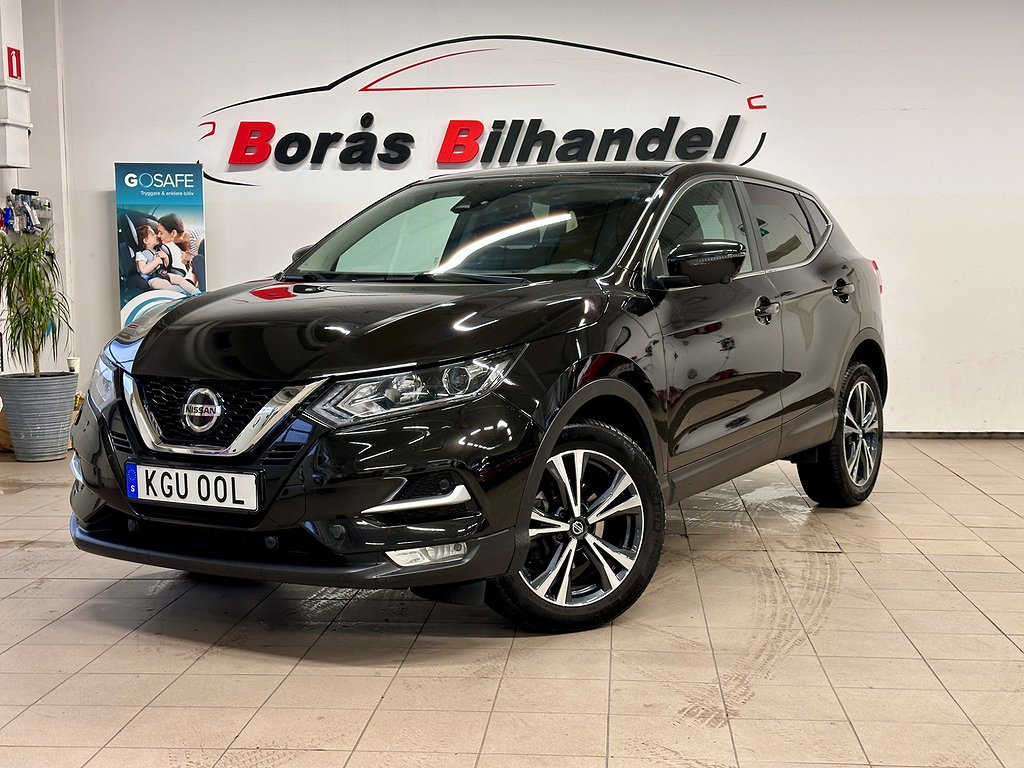 Nissan Qashqai 1.3 DIG-T 160hk Tekna 360° Värmare 1 Ägare