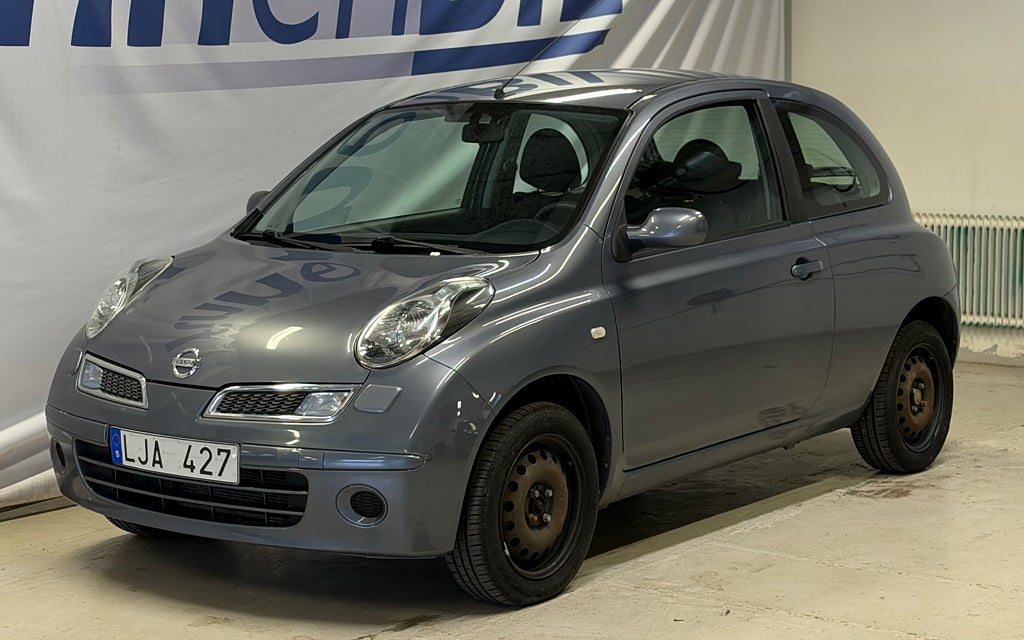 Nissan Micra 3-dörrar 1.2 Euro 4 Besiktigad