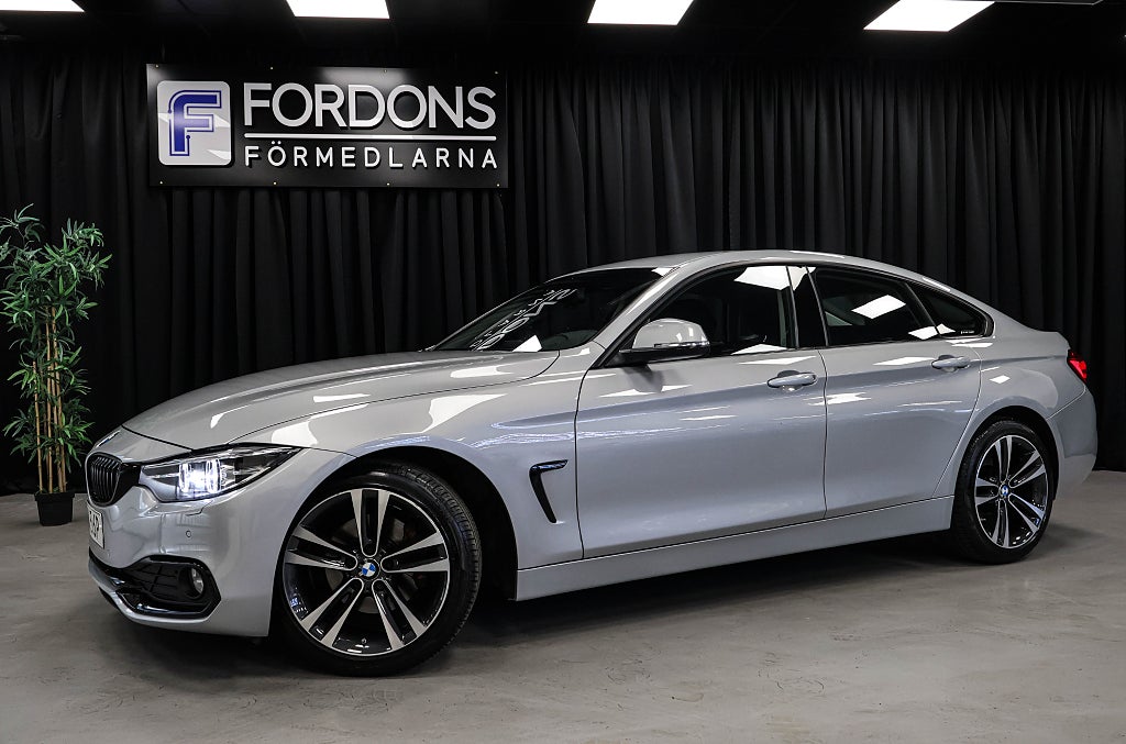 BMW 420D Gran Coupé Sport line| 190 HK | LED | NYBES & NYSERVAD