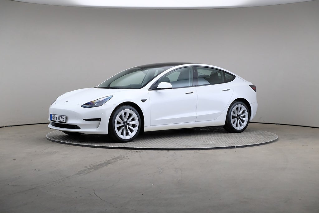 Tesla Model 3 Long Range AWD 498hk Läder Pano