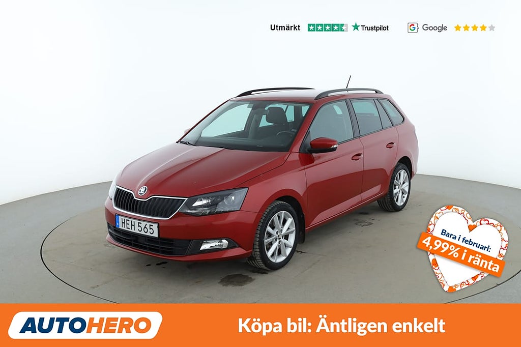 Skoda Fabia Kombi 1.2 TSI Elegance / PDC, Mirrorlink, Rails