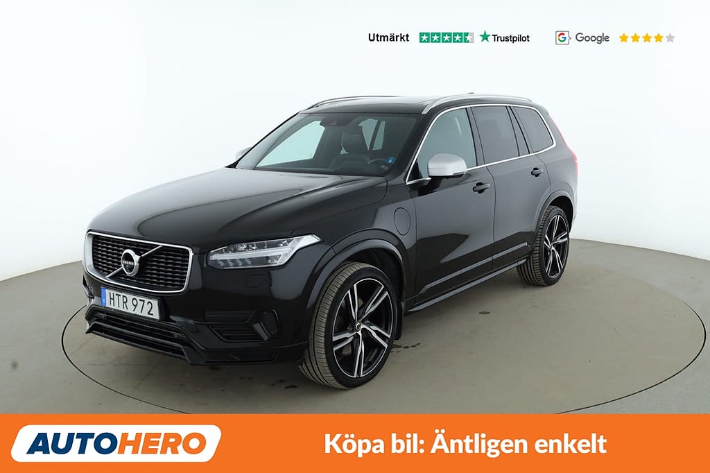 Volvo XC90 7-sits T8 Recharge R-Design AWD / Panorama, HUD, 360