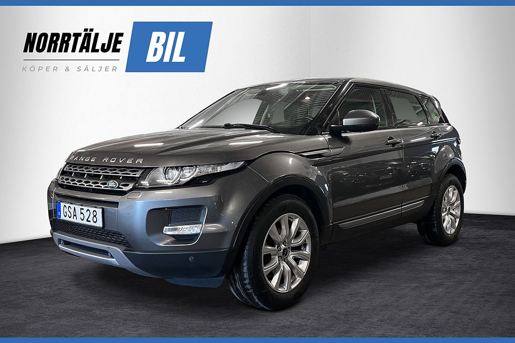 Land Rover Range Rover EVOQUE AWD 150HK NAVI B-KAM SKINN PDC NYSERV K-REM BYTT