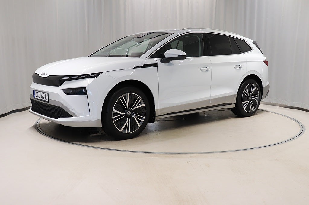 Skoda Enyaq FL 85 Solid Edition 286hk Drag Nav Elstol Demo