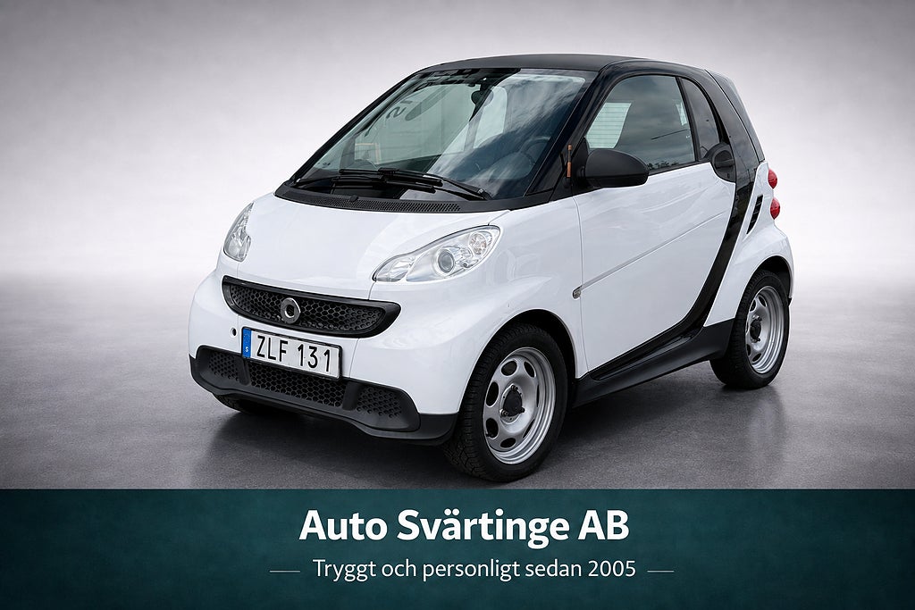 Smart fortwo 1.0 Softtouch Euro 5 (Ny Servad & Ny Besiktigad)