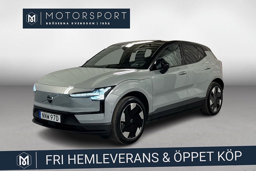 Volvo EX30 Extended Range Ultra Panorama H/K Google Dragkrok