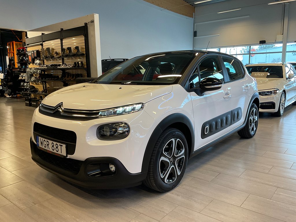 Citroën C3 1.2 PureTech 110hk Shine S&V-Hjul Nyservad